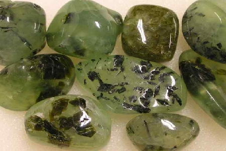 Epidote in Prehnite